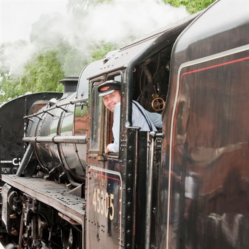 Drive a Steam Train Train Driving Experiences Into The Blue